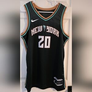 WNBA Sabrina Ionescu #20 Official New York Liberty Jersey